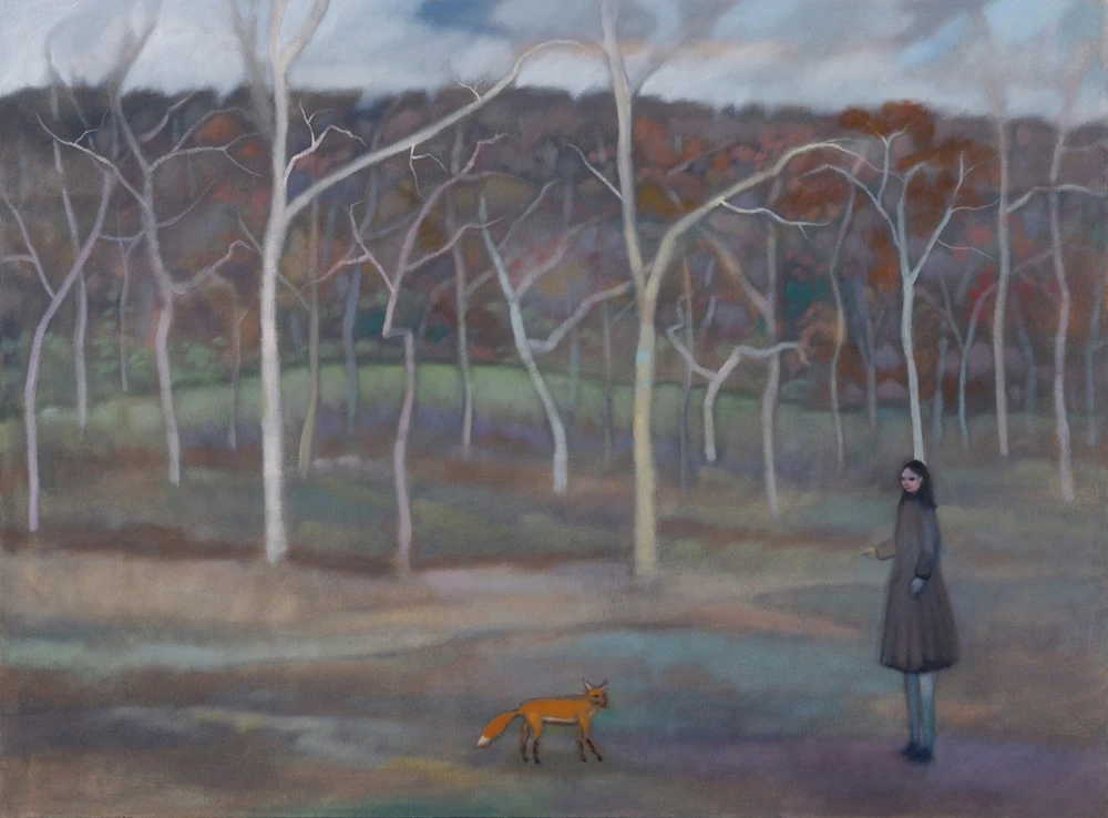 Girl and Fox