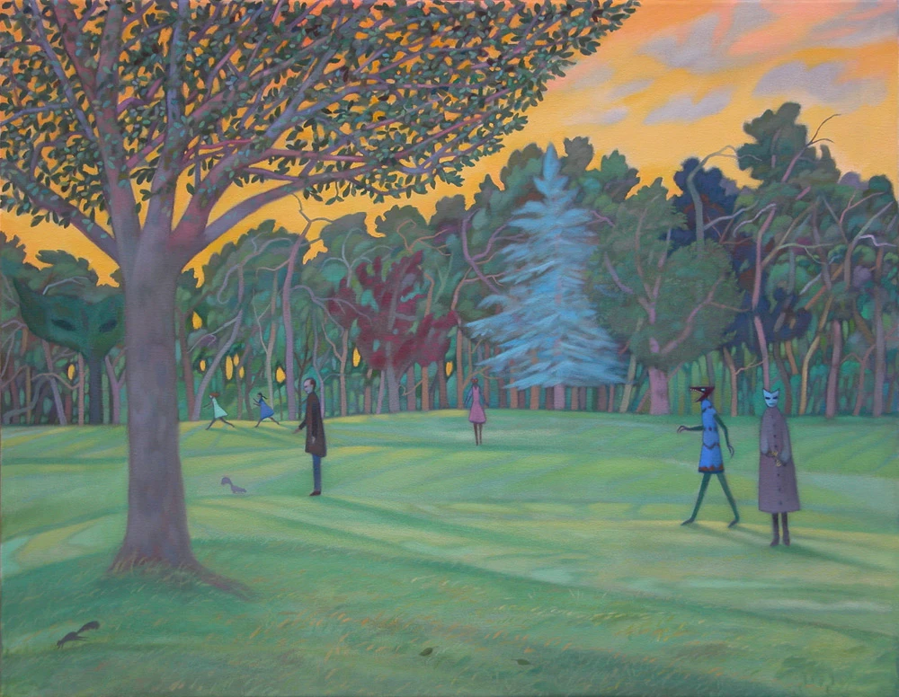 The Park In Late Summer