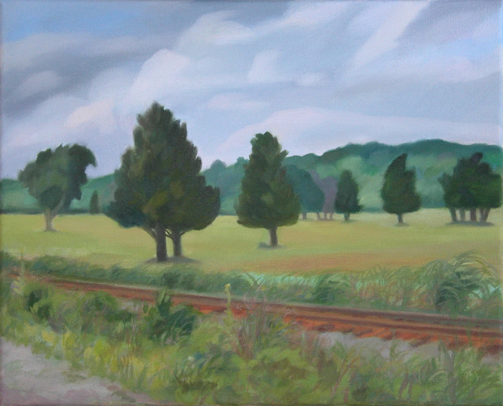 Train Tracks, Amagansett, NY